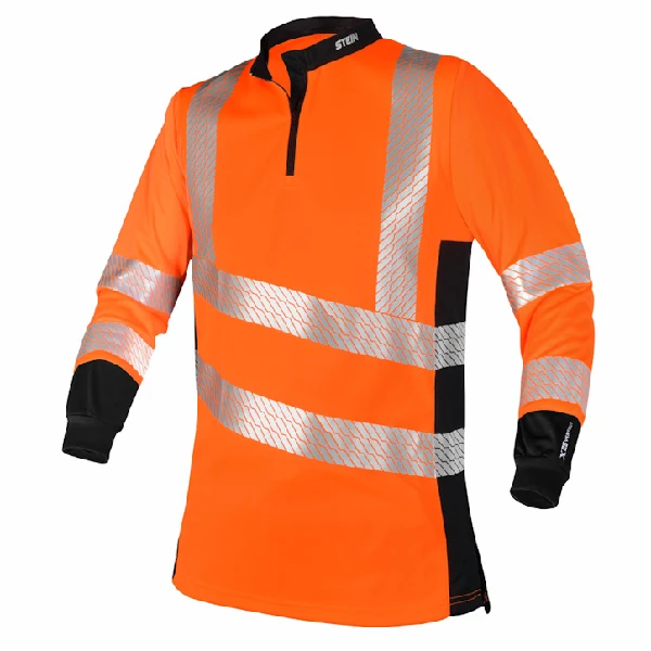 STEIN X25 VENTOUT T-shirt Long Sleeve Hi-Vis Orange