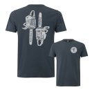DENDROID CHAINSAWS T-shirt