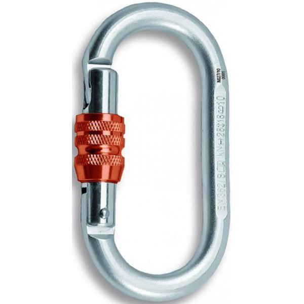 Steel carabiner ROCK EMPIRE OKL-S