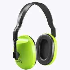 HELLBERG JUNIOR HEADBEND EAR DEFENDERS - green