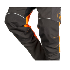 Protipořezové kalhoty SIP PROTECTION 1SRL SAMOURAI TALL - 88 cm - šedá