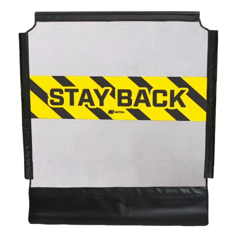 Protective net NOTCH TRI-GUARD MESH PANEL