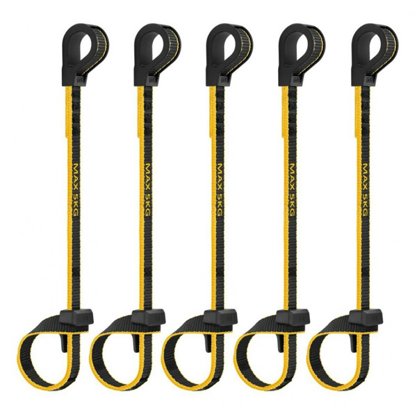 Pripojovacia slučka PETZL TOOLINK L 5 ks