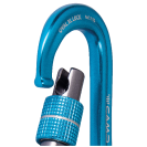 CAMP OVAL XL Lock carabiner - blue CAMP OVAL XL Lock carabiner - blue