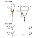 Lanyard CLIMBING TECHNOLOGY FINCH+ ADVANCE