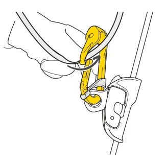 PETZL ROLLCLIP A Triact-Lock PETZL ROLLCLIP A Triact-Lock