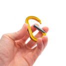 AT HEIGHT K02 STRAIGHT 6 kN accessory carabiner AT HEIGHT K02 STRAIGHT 6 kN accessory carabiner