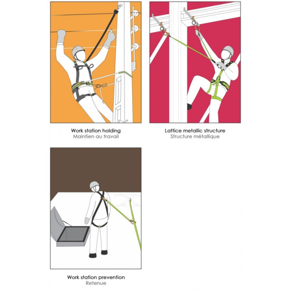 Safety harness KRATOS SAFETY KAMI 3 FA1020300