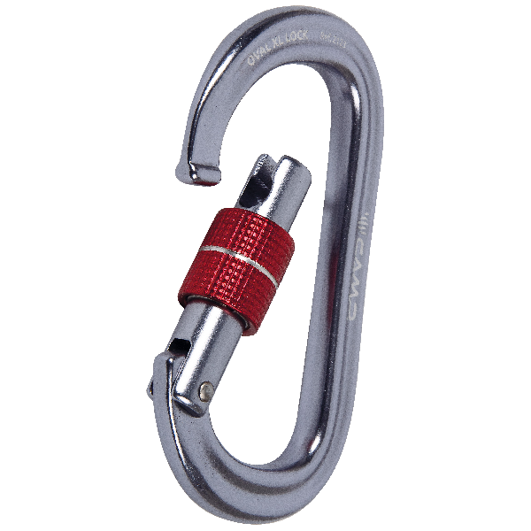 CAMP OVAL XL Lock carabiner - titan