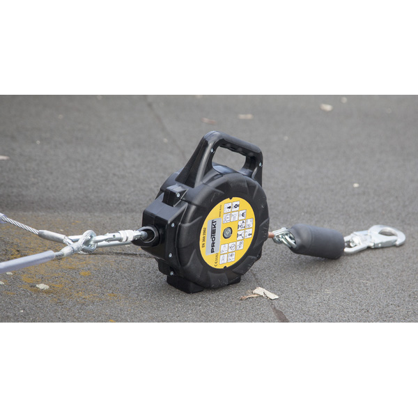 Retractable fall arrester with ground PROTEKT CR 250H V+G 08