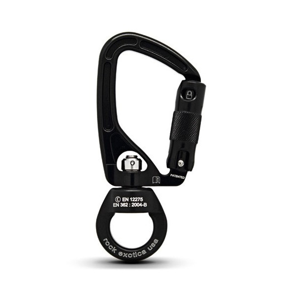 Carabiner-Swivel ROCK EXOTICA SwivaEye Auto-Lock