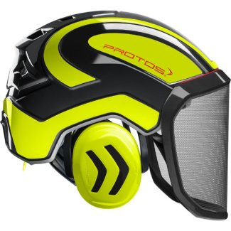 PROTOS INTEGRAL FOREST two-tone helmet – black/yellow PROTOS INTEGRAL FOREST two-tone helmet – black/yellow