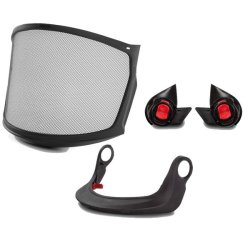 Protective shield set KASK VISOR ZEN MM + adapter + carrier