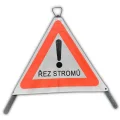 Składany trójkąt ostrzegawczy RAAM - "ŘEZ STROMŮ"