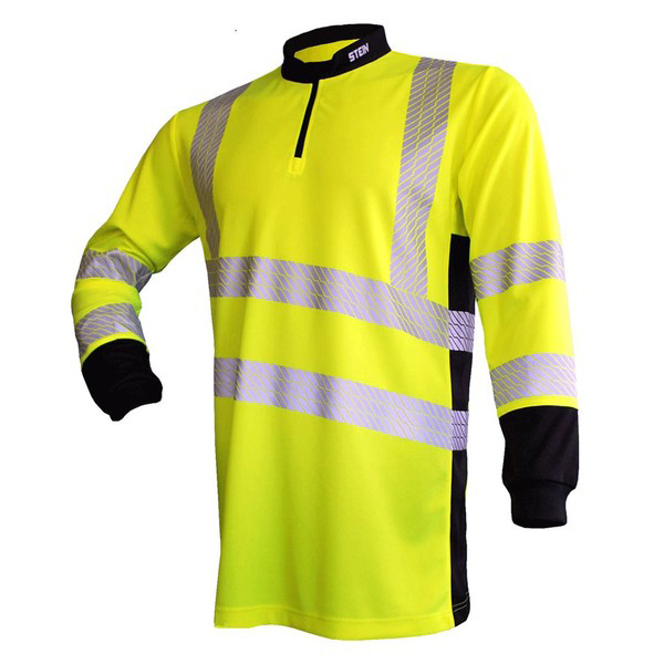 STEIN X25 VENTOUT T-shirt Long Sleeve Hi-Vis yellow