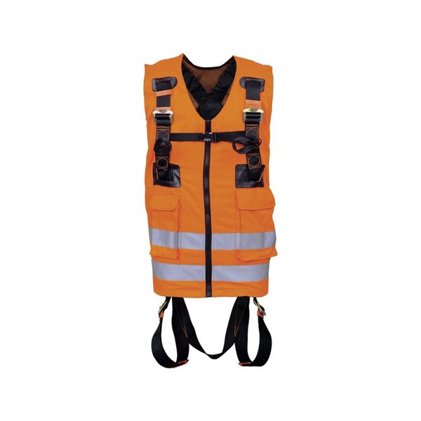 Zuhanásgátló heveder láthatósági mellénnyel KRATOS SAFETY FA1030300