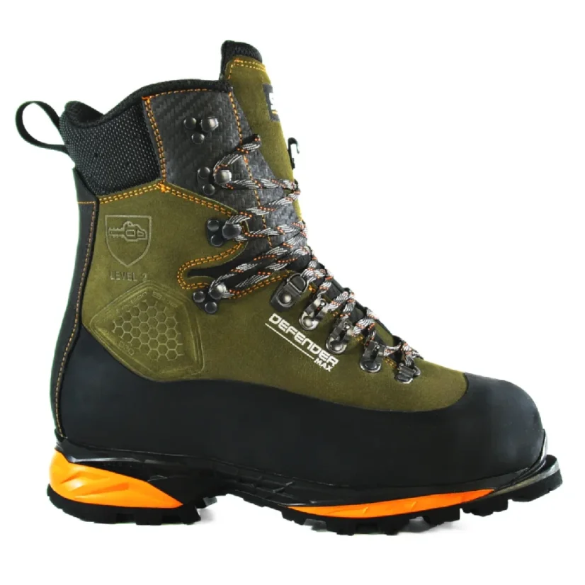 Protipořezové boty STEIN DEFENDER MAX V2 - olivová