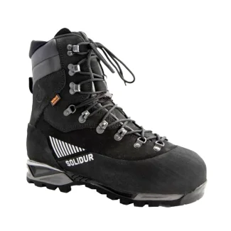Protipořezové boty SOLIDUR LOGWOOD black, class 3 (28 m/s)
