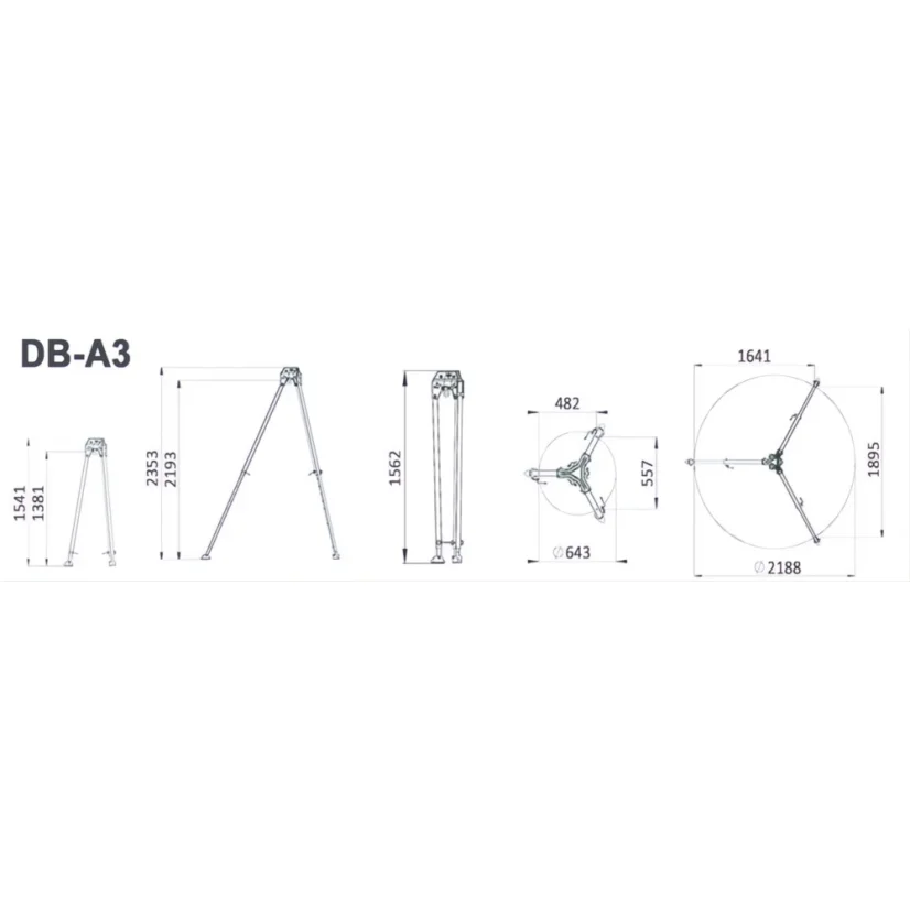 IKAR DB-A3 Anchor tripod