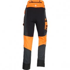 Protiporezové nohavice SOLIDUR COMFY LONG +7cm trieda 1 typ A - šedá