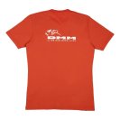DMM CLIMB NOW WORK LATER T-shirt - red