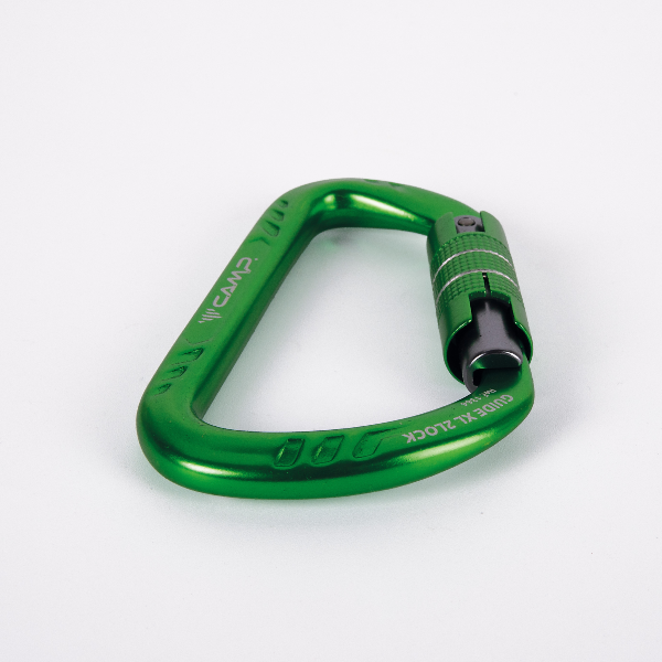 Karabína CAMP GUIDE XL 2Lock - zelená