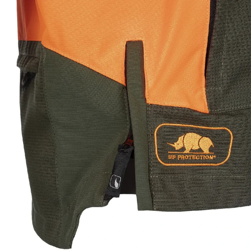 Jacket SIP PROTECTION 1SJV EIFEL Hi-Vis orange/khaki