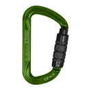 STEIN SECURA D-SHAPE ALU carabiner - green