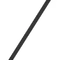 Lano LIROS SOFT BLACK polyester 8pramenné 5 mm