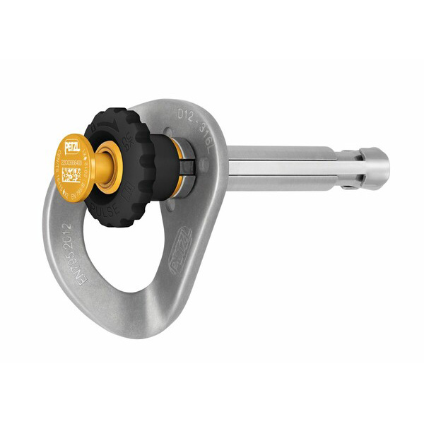 Removable expansion rivet with PETZL COEUR PULSE plaque 12 mm