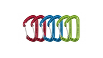 Karabiner OCÚN HAWK WIRE 6 pack