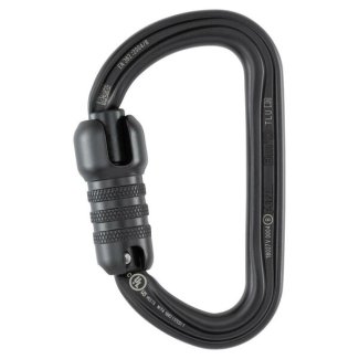 Karabína PETZL BmD Triact-Lock čierna