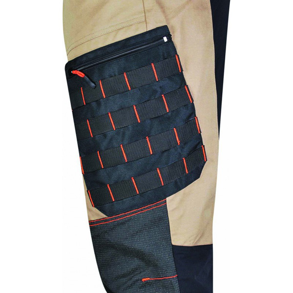Kalhoty SOLIDUR HANDY SHORT -7cm béžová