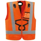 HI-VIZ vest for PETZL NEWTON harnesses - orange HI-VIZ vest for PETZL NEWTON harnesses - orange