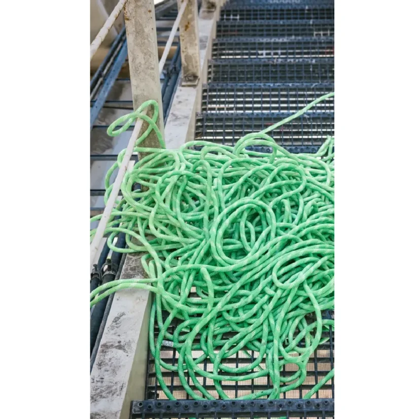 EDELRID STATIC LOW STRETCH 11 mm - neon green