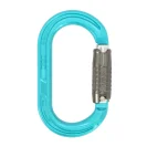 ISC KL121 ALUMINIUM OVAL Supersafe – turquoise ISC KL121 ALUMINIUM OVAL Supersafe – turquoise