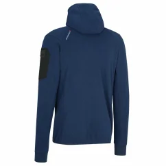 PFANNER HEMP FULLZIP SWEATER blue