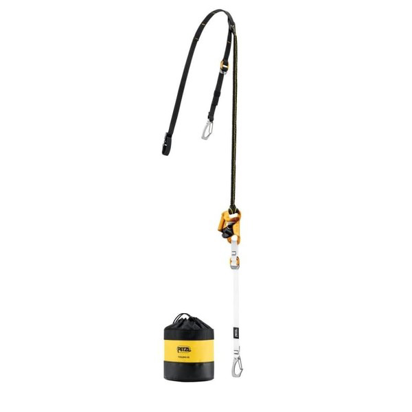 Knee brace PETZL KNEE ASCENT CLIP FOOT - with carabiner
