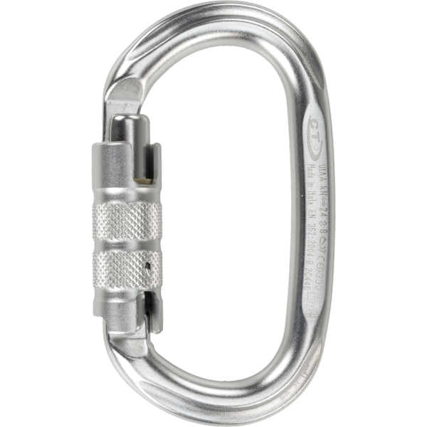 CLIMBING TECHNOLOGY PILLAR TG carabiner silver