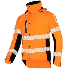 Nepremokavá pracovná bunda SIP PROTECTION 1SMR KEIU HiVis REFLECTIVE