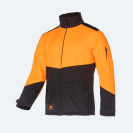 Softshell jacket SIP PROTECTION TIBET 561A HiVis orange-black
