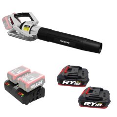 Aku blower CASTELLARI RY30G Turbo + 2x AKU (36V, 10.4Ah) + fast charger