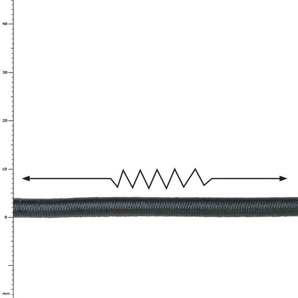 Elastic cable STRETCHY 4.0 - meter
