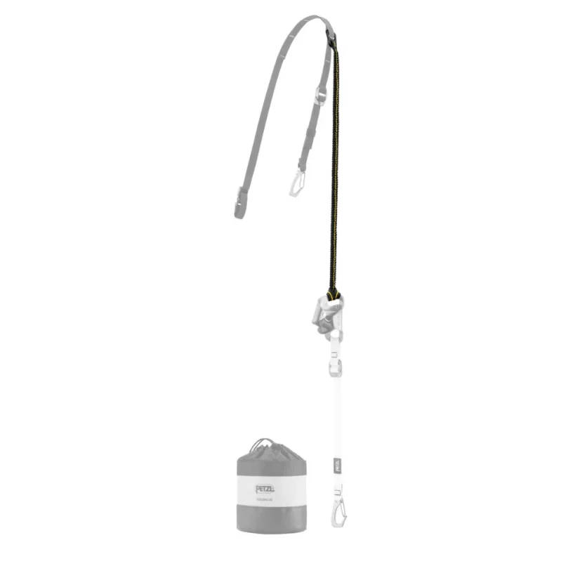 Elastic strap for PETZL KNEE ASCENT
