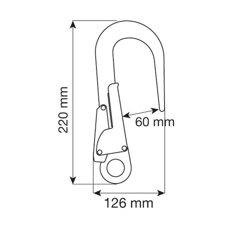 CAMP ALU HOOK