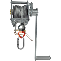 Winch for steel ropes SKYLOTEC TRIBOC T WIND