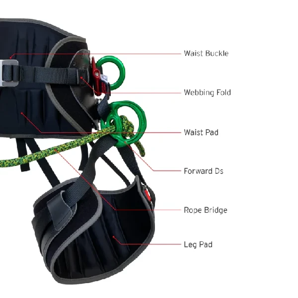 DMM KINISI KEY arborist harness