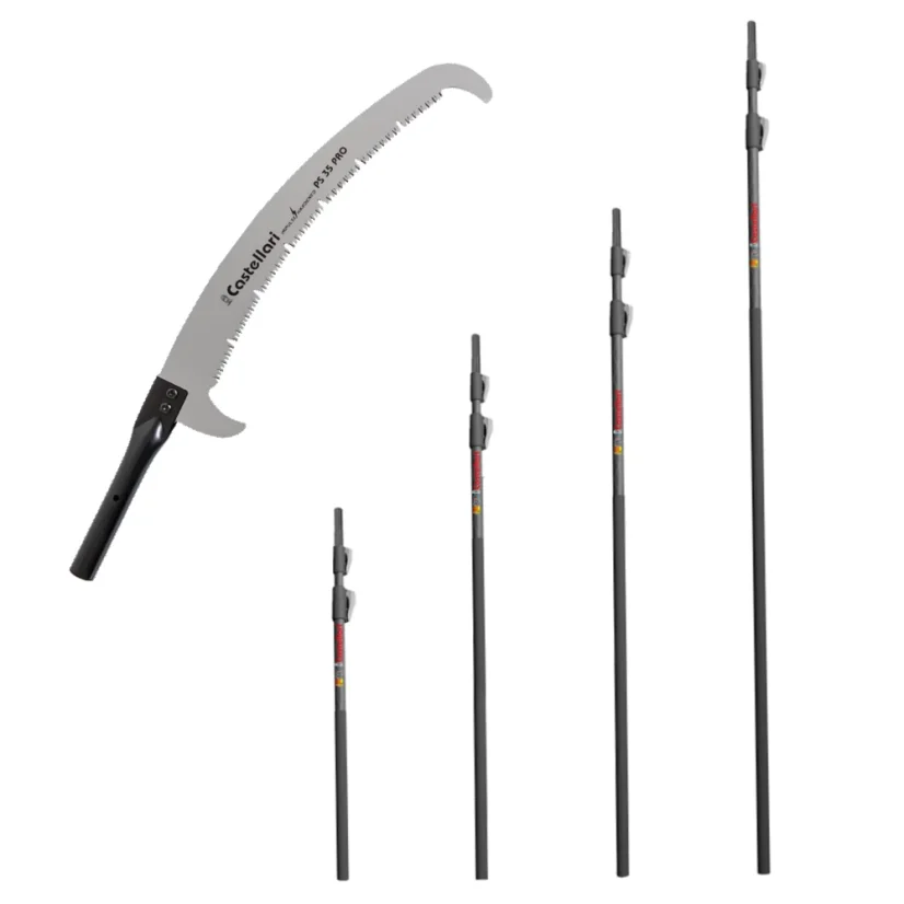 CASTELLARI CARBON CROSS PRO telescopic pole saw