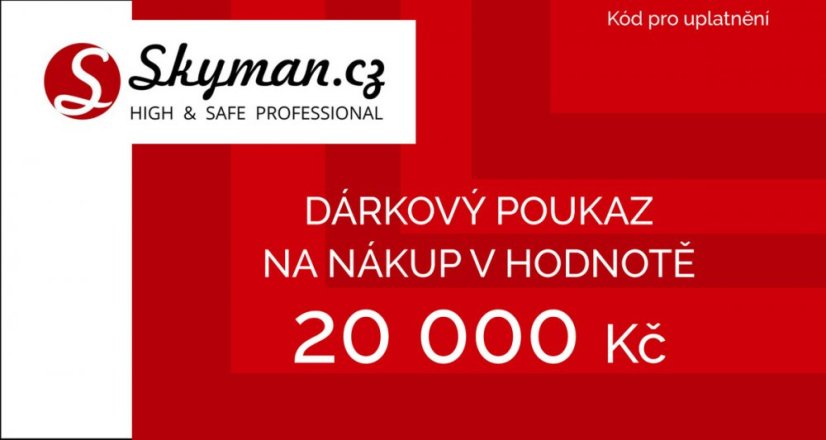 Gift Voucher for CZK 20,000