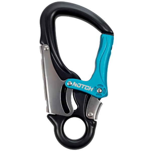 NOTCH TRIPLE ACTION SNAPHOOK palm carabiner 30 kN